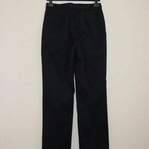 NWT OSCAR DE LA RENTA Blue Cotton Straight Leg Pants 8